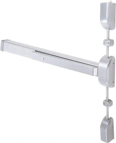 Arrow Lock - Left & Right Hand, Surface Vertical Rod - US28 Finish - Exact Tool & Supply