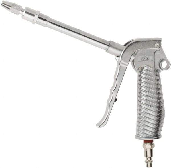 Value Collection - 3 Piece Aluminum Body Air Gun Kit - 1/4 NPT Inlet, 230 Max psi, Aluminum Hose - Exact Tool & Supply