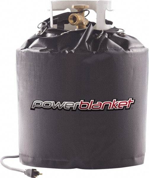 Powerblanket - 45" Long x 20" Wide, Flat, PVC, Standard Heat Blanket - 120 Volts, Flat Back - Exact Tool & Supply