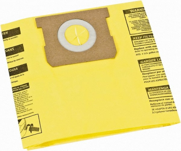Shop-Vac - Pack of (2) 4 Gal Paper Vacuum Bags - Exact Tool & Supply