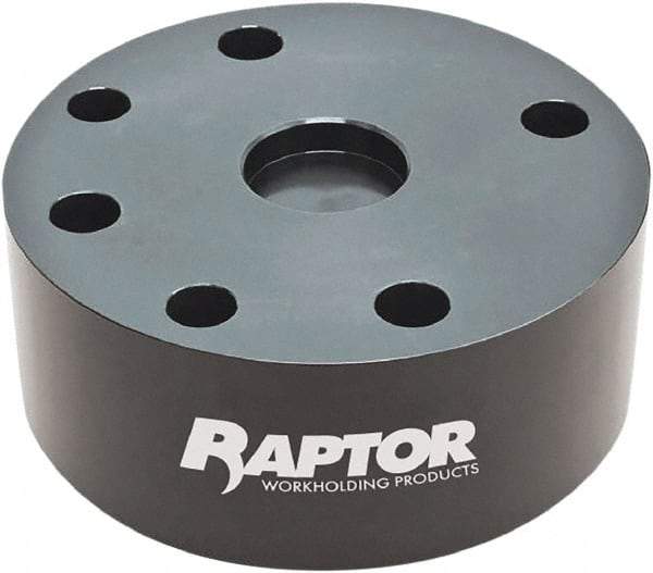 Raptor Workholding - 2" Jaw Width, 2" High Riser - For Use with 4 & 5 Axis Workholding Systems - Exact Tool & Supply