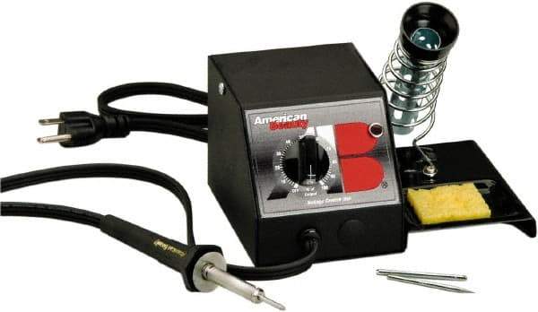 American Beauty - 110/120 Volt, 20 Watt, Analog Soldering Station - Includes Stand - Exact Tool & Supply