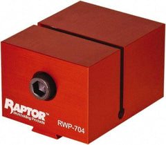 Raptor Workholding - 3/4" Jaw Width, 1.82" High x 2.35" Long x 2.95" Wide Dovetail Vise - For Use with 4 & 5 Axis Workholding Systems - Exact Tool & Supply
