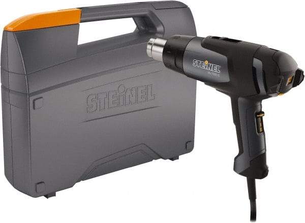 Steinel - 120 to 1,100°F Heat Setting, 4 to 13 CFM Air Flow, Heat Gun - 120 Volts, 13.2 Amps, 1,500 Watts, 6' Cord Length - Exact Tool & Supply
