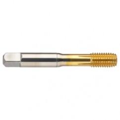 12-24 Dia. - 2B - 4 FLX - Cobalt Semi-Bott Tap FORM-C-TiN - Exact Tool & Supply
