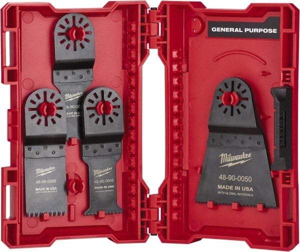 Milwaukee Tool - Rotary Blade Set - Use with Milwaukee Multi-Tool - Exact Tool & Supply