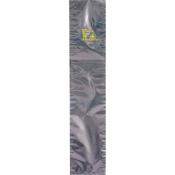 Made in USA - 36" Long x 24" Wide, 3.1 mil Thick, Open Top Static Shield Bag - Transparent, Metal-In, Standard Grade - Exact Tool & Supply