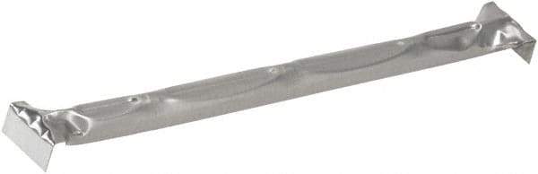 Made in USA - 20" Max Width Flat Closet Rod - Exact Tool & Supply