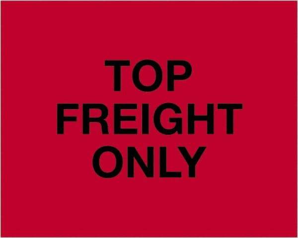 Tape Logic - 10" Long, Fluorescent Red Paper Shipping Label - For Multi-Use - Exact Tool & Supply