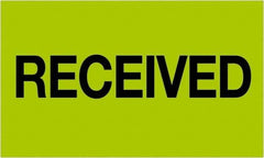 Tape Logic - 5" Long, Fluorescent Green Paper Shipping Label - For Multi-Use - Exact Tool & Supply