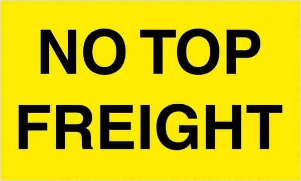 Tape Logic - 5" Long, Fluorescent Yellow Paper Shipping Label - For Multi-Use - Exact Tool & Supply