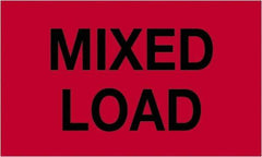 Tape Logic - 5" Long, Fluorescent Red Paper Shipping Label - For Multi-Use - Exact Tool & Supply