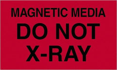 Tape Logic - 5" Long, Fluorescent Red Paper Shipping Label - For Multi-Use - Exact Tool & Supply
