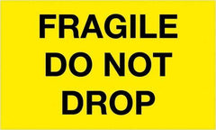 Tape Logic - 5" Long, Fluorescent Yellow Paper Shipping Label - For Multi-Use - Exact Tool & Supply