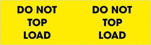 Tape Logic - 10" Long, Fluorescent Yellow Paper Shipping Label - For Multi-Use - Exact Tool & Supply