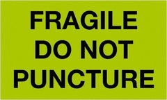 Tape Logic - 5" Long, Fluorescent Green Paper Shipping Label - For Multi-Use - Exact Tool & Supply