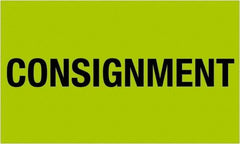 Tape Logic - 5" Long, Fluorescent Green Paper Shipping Label - For Multi-Use - Exact Tool & Supply