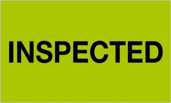 Tape Logic - 5" Long, Fluorescent Green Paper Shipping Label - For Multi-Use - Exact Tool & Supply