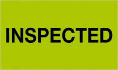 Tape Logic - 5" Long, Fluorescent Green Paper Shipping Label - For Multi-Use - Exact Tool & Supply