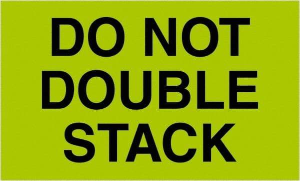 Tape Logic - 5" Long, Fluorescent Green Paper Shipping Label - For Multi-Use - Exact Tool & Supply
