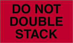 Tape Logic - 5" Long, Fluorescent Red Paper Shipping Label - For Multi-Use - Exact Tool & Supply