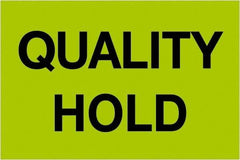 Tape Logic - 3" Long, Fluorescent Green Paper Inventory Labels - For Multi-Use - Exact Tool & Supply