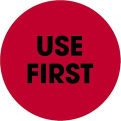 Tape Logic - 2" Long, Fluorescent Red Paper Inventory Labels - For Multi-Use - Exact Tool & Supply