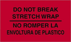 Tape Logic - 5" Long, Fluorescent Red Paper Shipping Label - For Multi-Use - Exact Tool & Supply