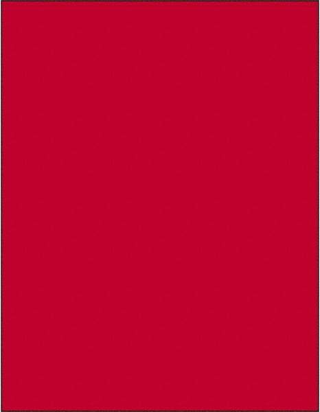 Tape Logic - 11" Long, Fluorescent Red Paper Laser Label - For Laser Printers - Exact Tool & Supply