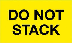Tape Logic - 5" Long, Fluorescent Yellow Paper Shipping Label - For Multi-Use - Exact Tool & Supply