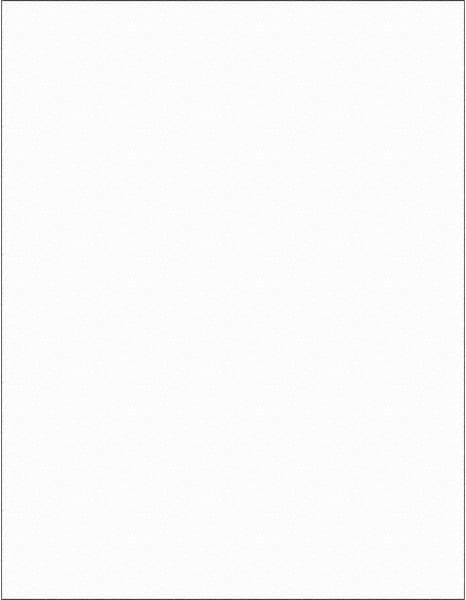 Tape Logic - 11" Long, Clear Paper Laser Label - For Laser Printers - Exact Tool & Supply