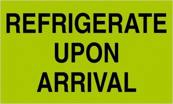 Tape Logic - 5" Long, Fluorescent Green Paper Shipping Label - For Multi-Use - Exact Tool & Supply