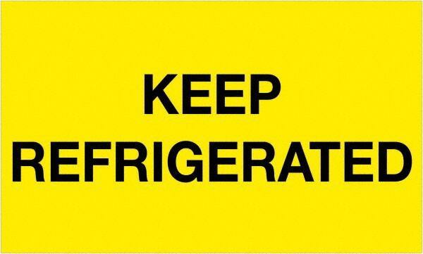 Tape Logic - 5" Long, Fluorescent Yellow Paper Shipping Label - For Multi-Use - Exact Tool & Supply