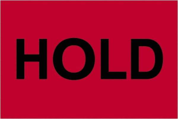 Tape Logic - 3" Long, Fluorescent Red Paper Inventory Labels - For Multi-Use - Exact Tool & Supply