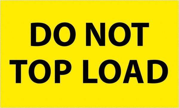 Tape Logic - 5" Long, Fluorescent Yellow Paper Shipping Label - For Multi-Use - Exact Tool & Supply