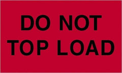 Tape Logic - 5" Long, Fluorescent Red Paper Shipping Label - For Multi-Use - Exact Tool & Supply