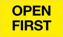 Tape Logic - 5" Long, Fluorescent Yellow Paper Shipping Label - For Multi-Use - Exact Tool & Supply