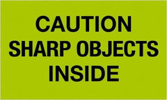 Tape Logic - 5" Long, Fluorescent Green Paper Shipping Label - For Multi-Use - Exact Tool & Supply
