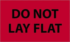 Tape Logic - 5" Long, Fluorescent Red Paper Shipping Label - For Multi-Use - Exact Tool & Supply