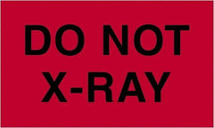Tape Logic - 5" Long, Fluorescent Red Paper Shipping Label - For Multi-Use - Exact Tool & Supply