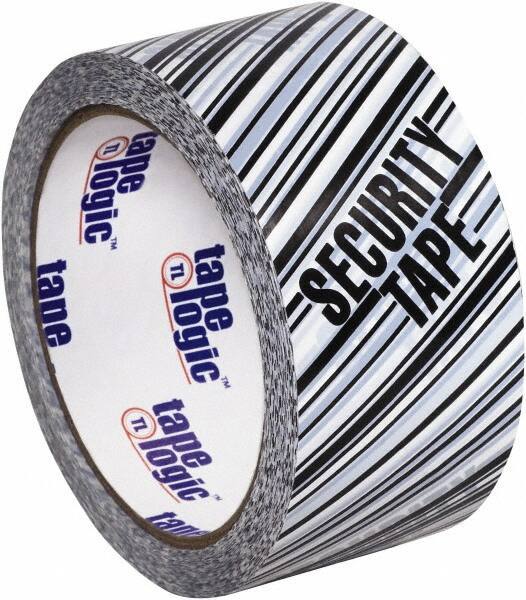 Tape Logic - 3,960" Long, Black/White Security Tape - For Multi-Use - Exact Tool & Supply