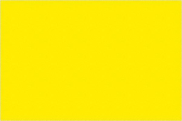 Tape Logic - 6" Long, Fluorescent Yellow Paper Inventory Labels - For Multi-Use - Exact Tool & Supply