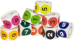 Tape Logic - 2" Long, Various Paper Inventory Labels - For Multi-Use - Exact Tool & Supply