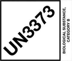 Tape Logic - 4-3/4" Long, Black/White Paper D.O.T. Labels - For Multi-Use - Exact Tool & Supply