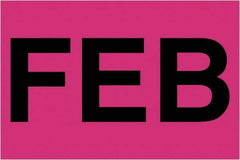 Tape Logic - 3" Long, Fluorescent Pink Paper Inventory Labels - For Multi-Use - Exact Tool & Supply