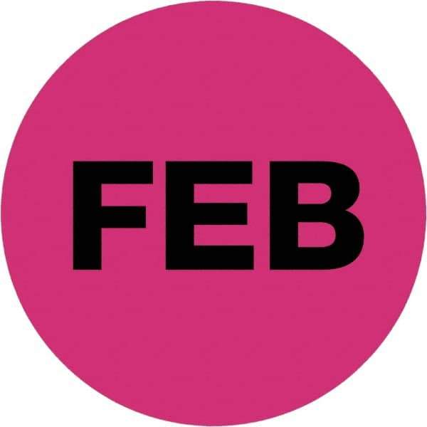 Tape Logic - 2" Long, Fluorescent Pink Paper Inventory Labels - For Multi-Use - Exact Tool & Supply