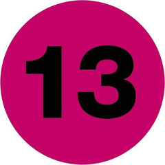 Tape Logic - 3" Long, Fluorescent Pink Paper Inventory Labels - For Multi-Use - Exact Tool & Supply