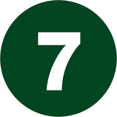 Tape Logic - 3" Long, Dark Green Paper Inventory Labels - For Multi-Use - Exact Tool & Supply