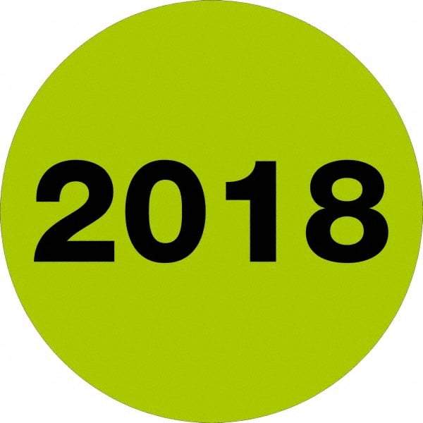 Tape Logic - 2" Long, Green Paper Inventory Labels - For Multi-Use - Exact Tool & Supply