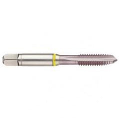 14702 2B 3-Flute Cobalt Yellow Ring Spiral Point Plug Tap-MolyGlide - Exact Tool & Supply